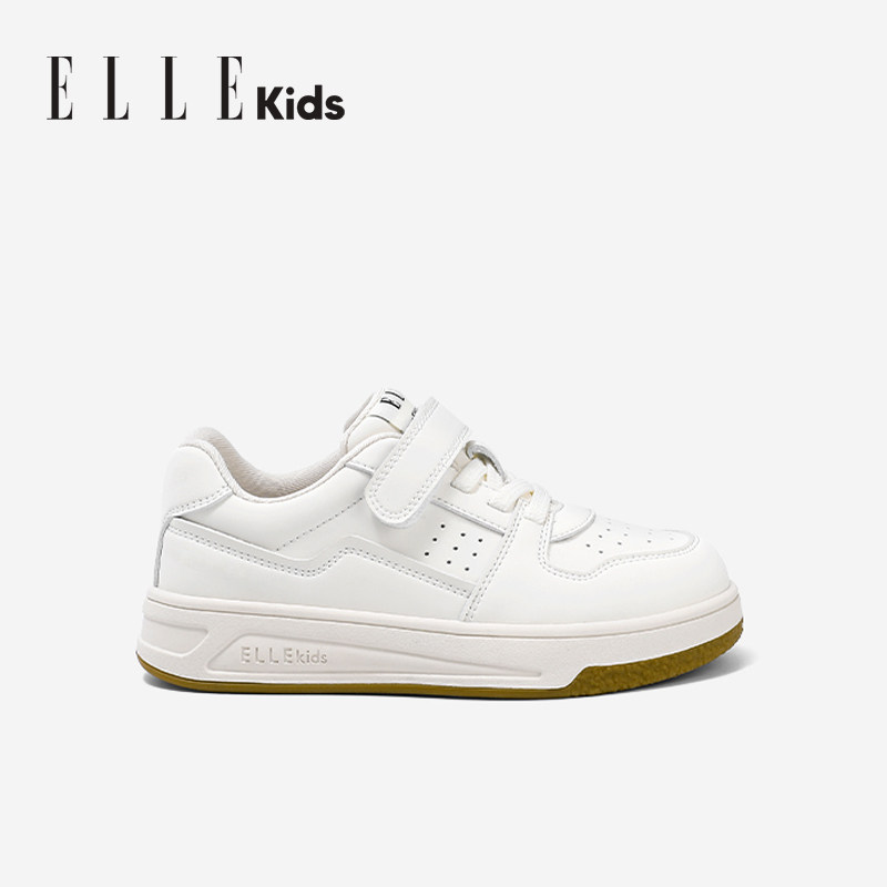 ELLE KIDS童鞋儿童低帮板鞋秋季新款小女孩百搭小白鞋男童运动鞋,淘宝优惠券,粉丝福利购,淘宝优惠卷