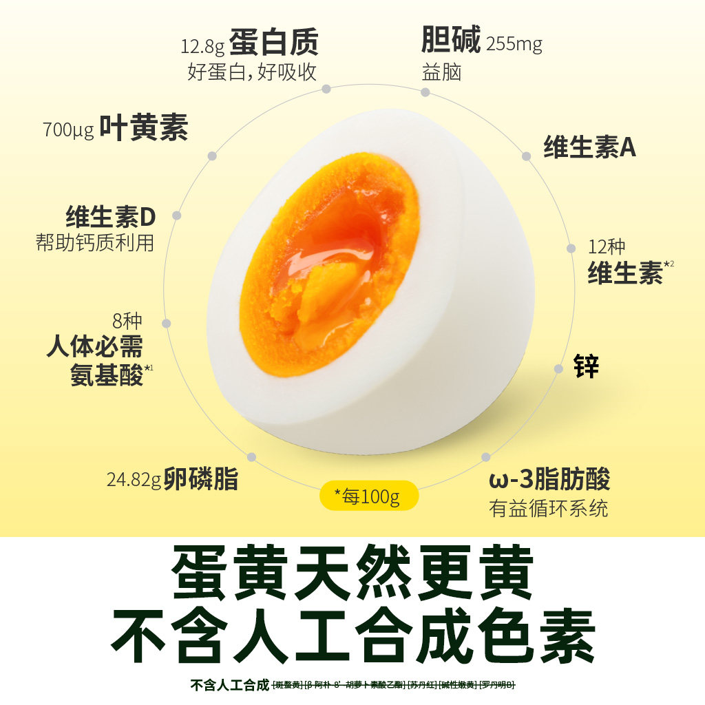 臻选黄天鹅可生食鸡蛋24枚*58g新鲜营养早餐无蛋腥味无沙门菌