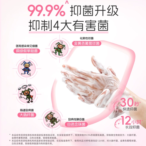 Антибактериальный смешанный ароматный санитайзер для рук из пены, средство детской гигиены для домашнего использования