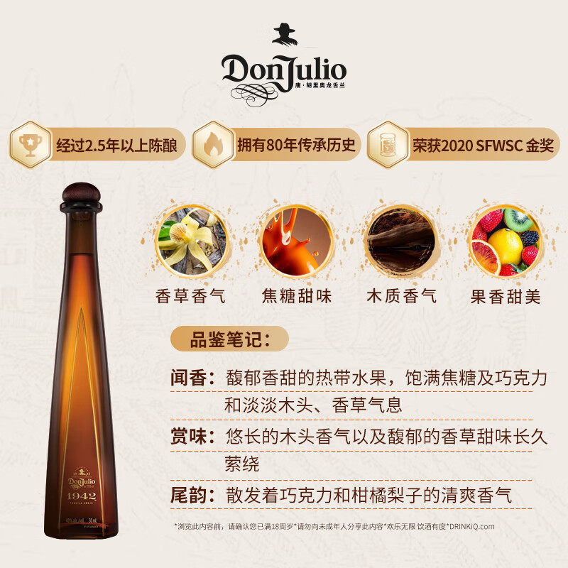 DonJulio �ƺ����1942 ��������� 50ml*3 ������ 348.65Ԫ