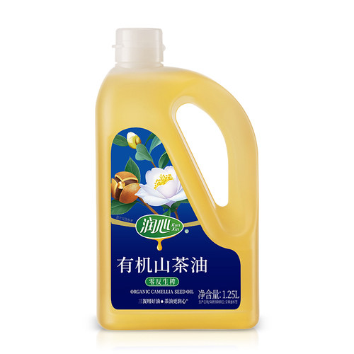 润心山茶油有机油生榨茶籽油多规格食用油厨房用油精选原料 - 图0