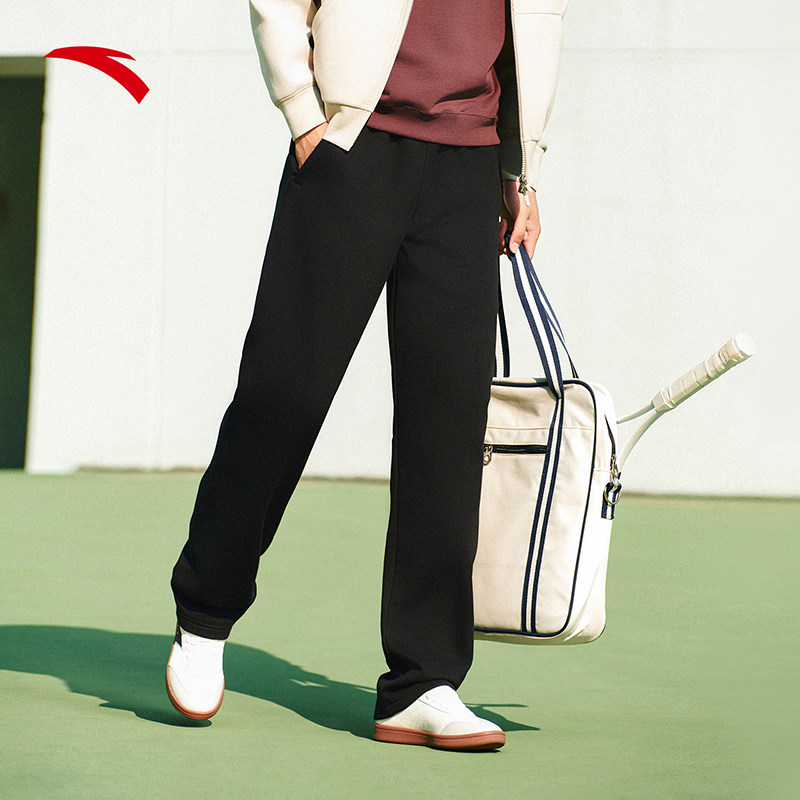 安踏运动裤加绒男裤2025新款卫裤男秋冬男款长裤加厚保暖直筒裤子,淘宝优惠券,粉丝福利购,淘宝优惠卷