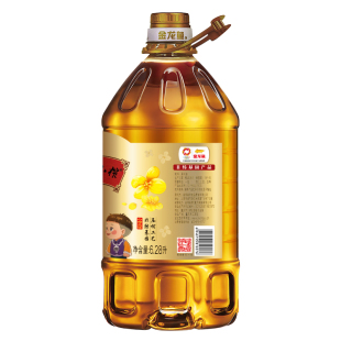 【金龙鱼】外婆乡小榨菜籽油6.28L/桶