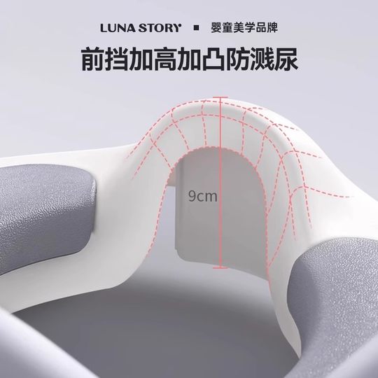 Lunastory Kinder-Toilettensitz, Baby-Toilettensitz