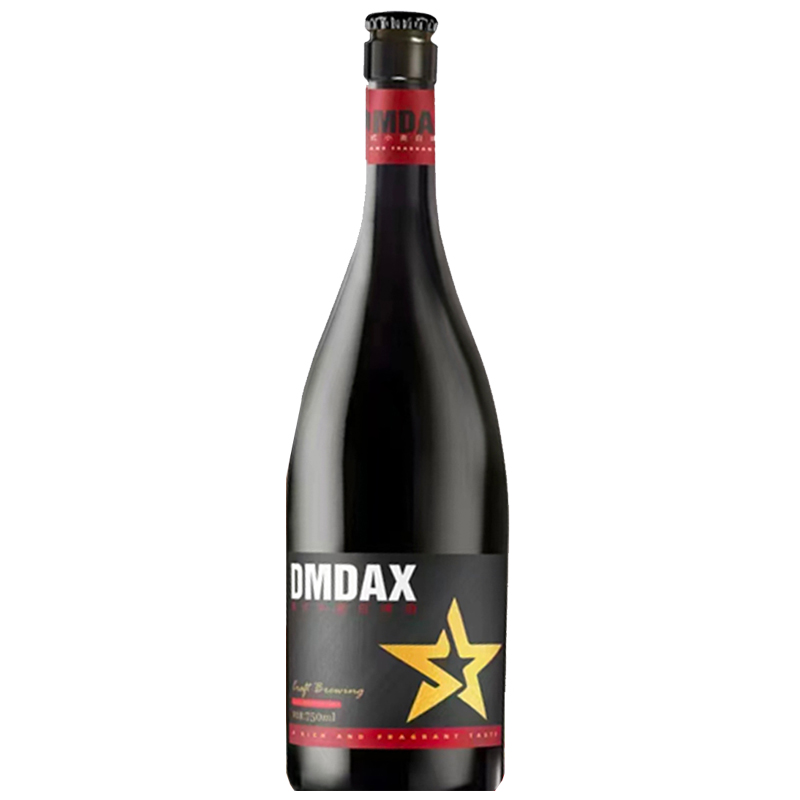 dmdax精酿啤酒750ml*1瓶德式小麦白啤12°-图0