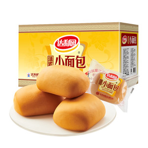 达利园糕点香奶味法式小面包整箱5斤休闲零食即食代餐早餐手撕包