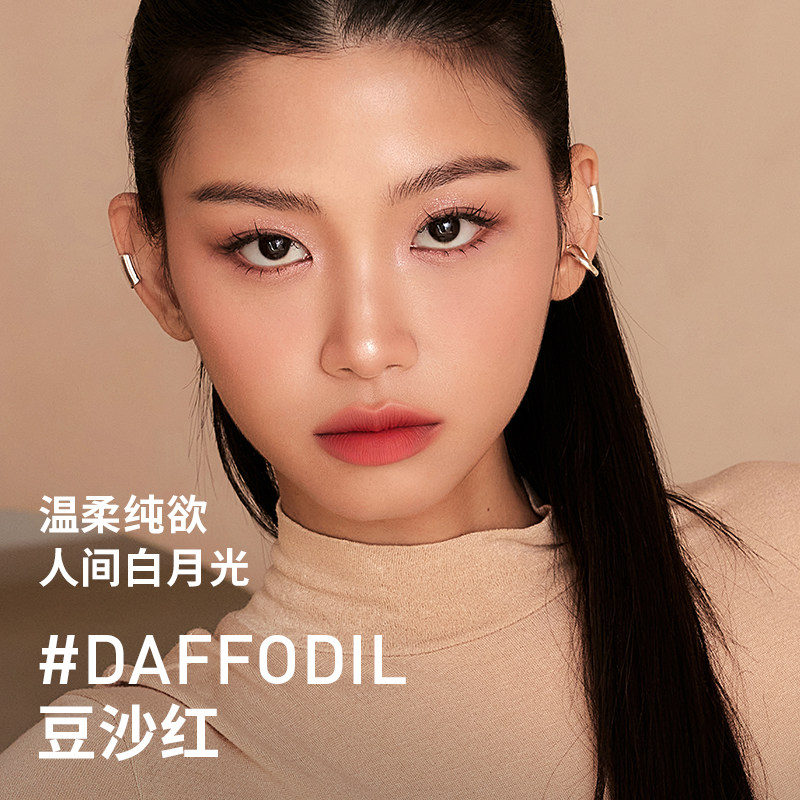 3CE三熹玉丝绒唇釉口红经典复古提升气质学生正品持久显白红梨色