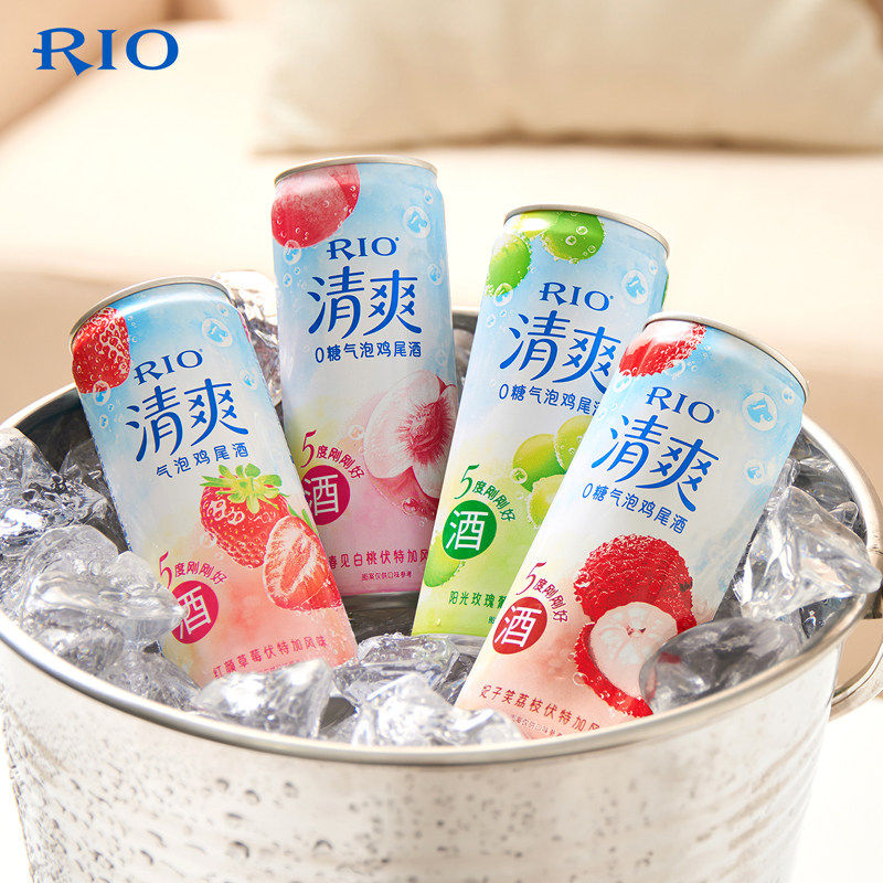 RIO Refreshing Series Fruit Wine 330ml*8 cans