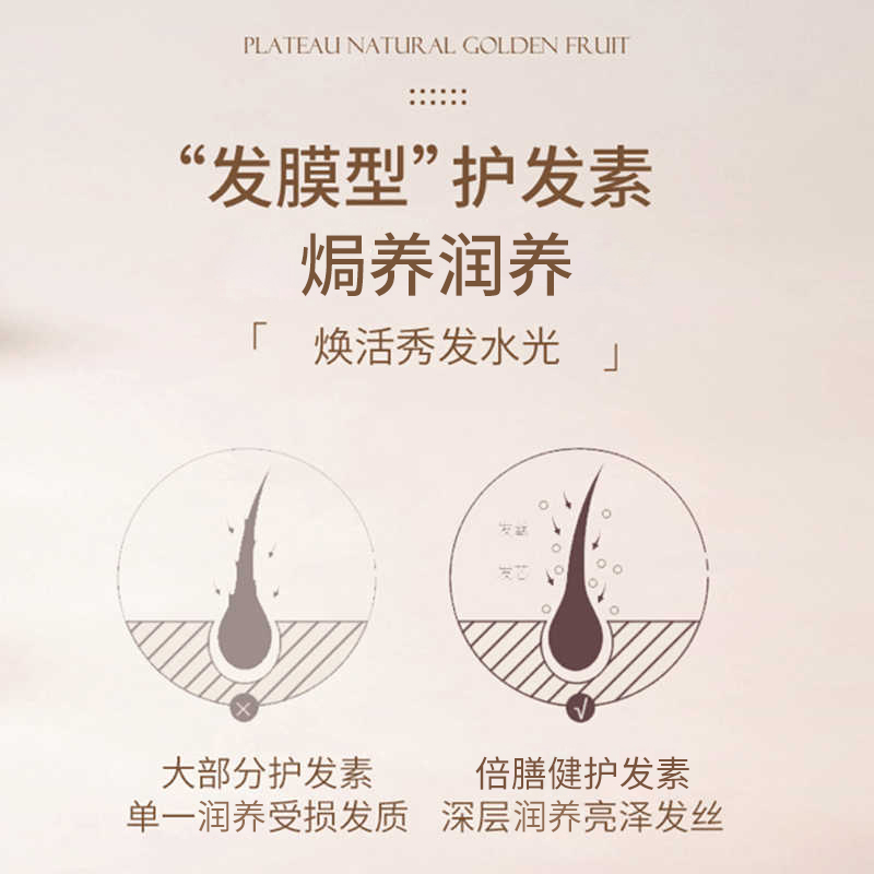 山茶花护发素女柔顺顺滑男士专用发膜修复干枯补水改善毛躁正品1L