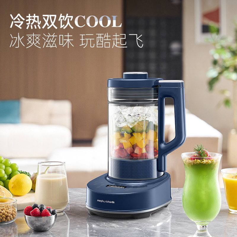 详情领优惠】摩飞柔声破壁机家用多功能定时预约全自动辅食搅拌机