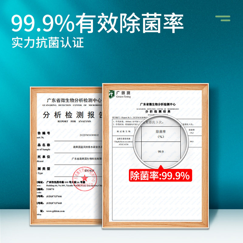 蔬果园蓝风铃进口香水洗衣液持久留香杀菌消毒除菌除螨整箱批家用