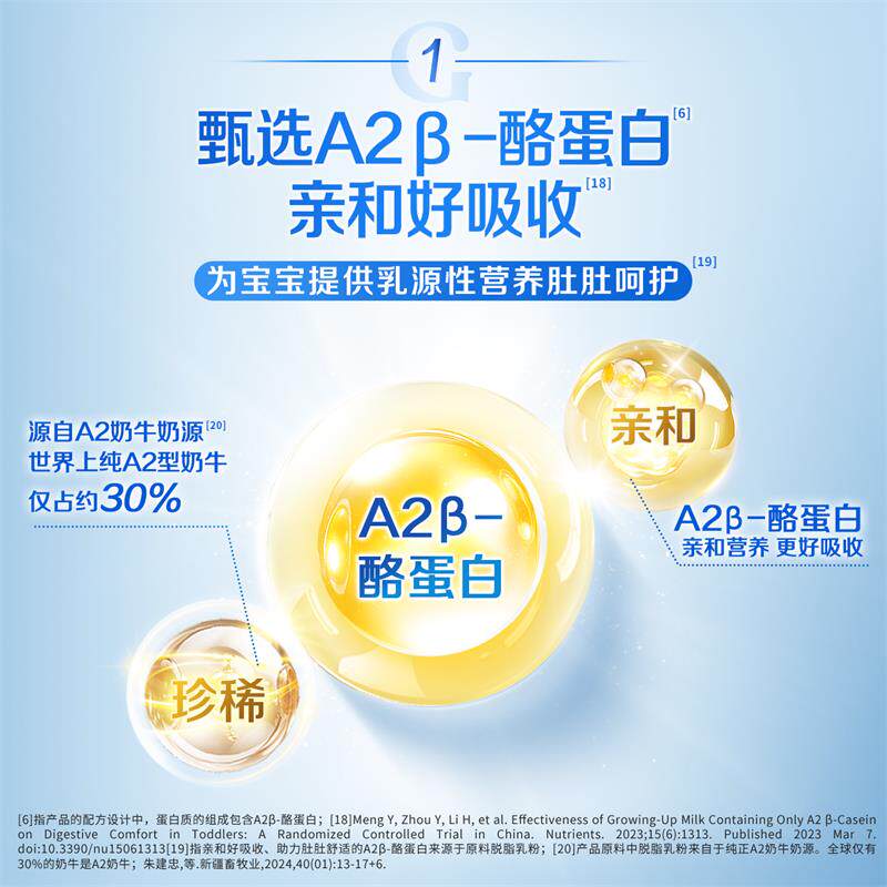 嘉宝配方米粉A2β-酪蛋白益生菌HMO母乳低聚糖婴儿辅食宝宝米粉