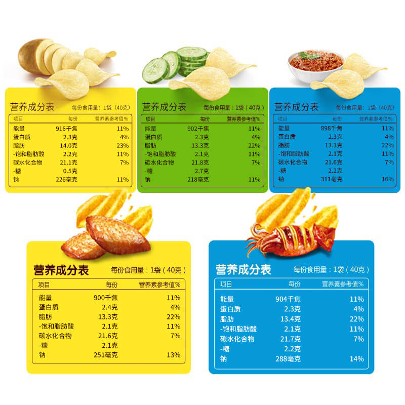 Lay’s/乐事薯片超值大礼包400g×1包零食休闲小吃露营踏青出游 - 图3