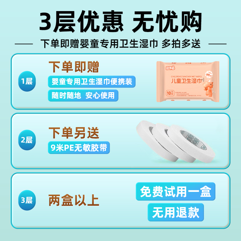 仁和胀气贴婴儿小儿防肠胀气肠绞痛神器新生儿排气宝宝肚脐贴足贴