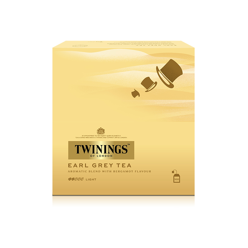 英国Twinings川宁豪门伯爵英式红茶2g*100袋下午茶冲泡茶叶包送礼-图0