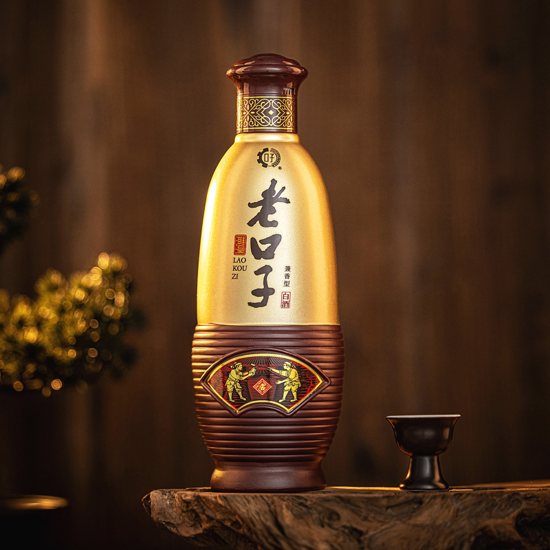 口子窖老口子42度450ml*6瓶整箱兼香型安徽白酒口子酒口粮酒纯粮 - 图1