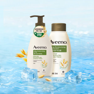 Aveeno/艾惟诺成人每日倍护润体乳354ml+成人每日倍护沐浴露354ml