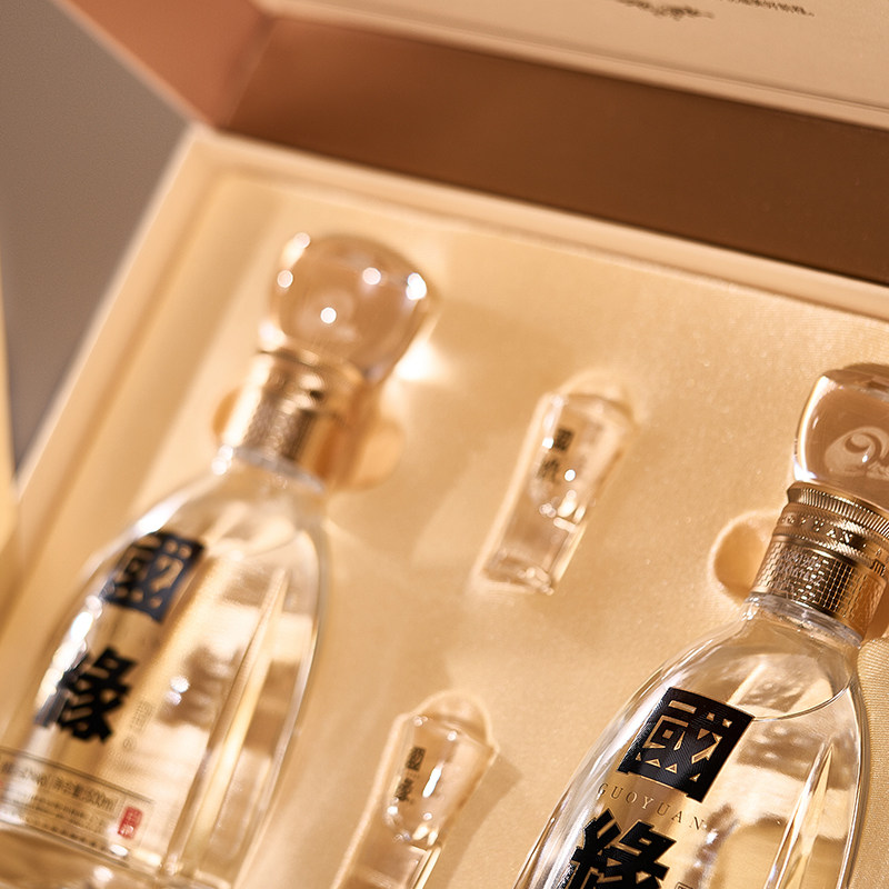 今世缘国缘四开42度500ml*2瓶礼盒装浓香型白酒 商务宴请送礼酒水