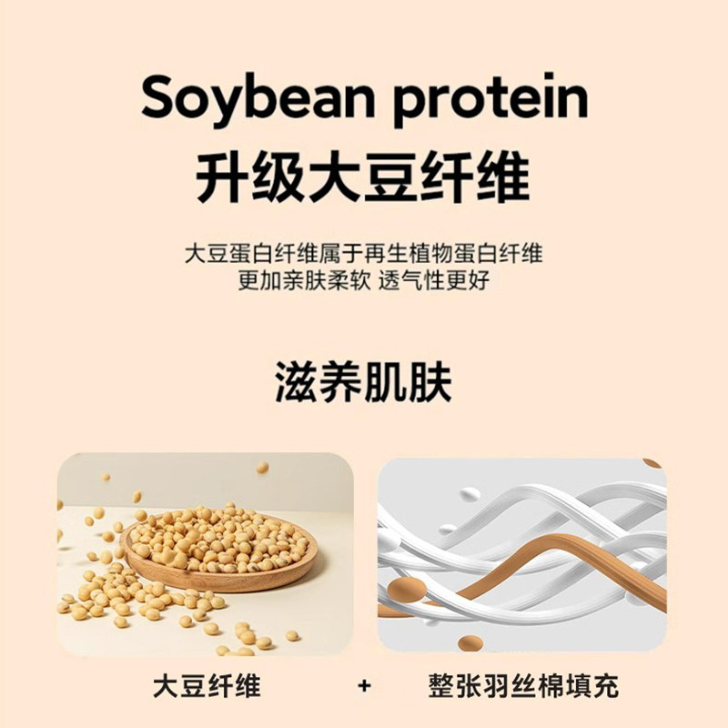 猫人大豆纤维被子冬被加厚保暖棉被芯春秋单人夏凉空调被四季通用,淘宝优惠券,粉丝福利购,淘宝优惠卷