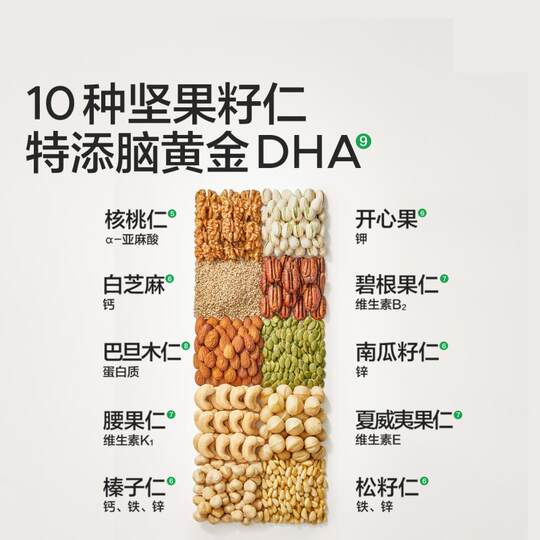 宝宝馋了无添加儿童零食每日坚果酥磨牙棒饼干辅食食谱