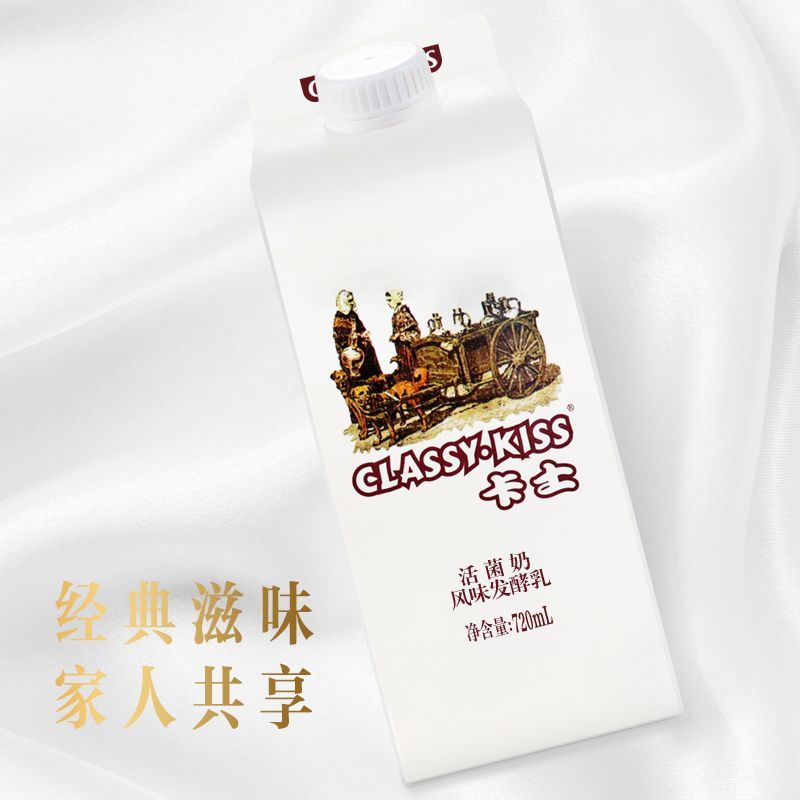 卡士酸奶720mL活均奶风味发酵乳5种益生菌瓶装 - 图2