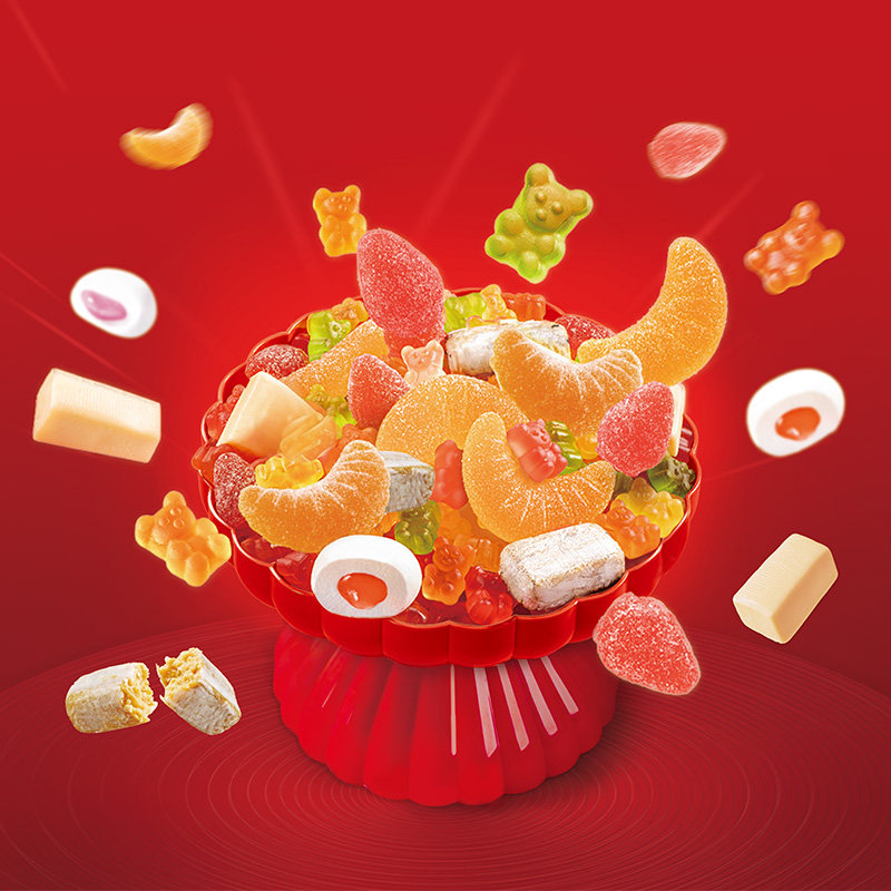 【年货送礼】徐福记经典糖果混合口味新年糖袋装308gx1袋休闲零食,淘宝优惠券,粉丝福利购,淘宝优惠卷