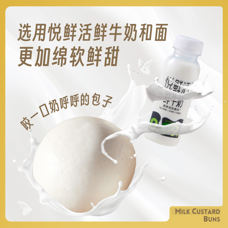 【李佳琦新年厨房好物场】思念大师精研悦鲜活包点奶黄包牛奶馒头,淘宝优惠券,粉丝福利购,淘宝优惠卷