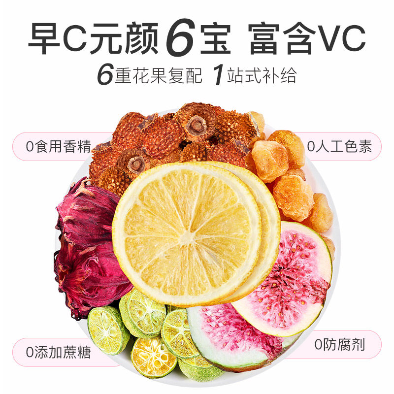 贡苑花茶刺梨洛神柠檬玫瑰茯苓亚麻籽无花果桑椹苹果雪梨桂花茶包,淘宝优惠券,粉丝福利购,淘宝优惠卷