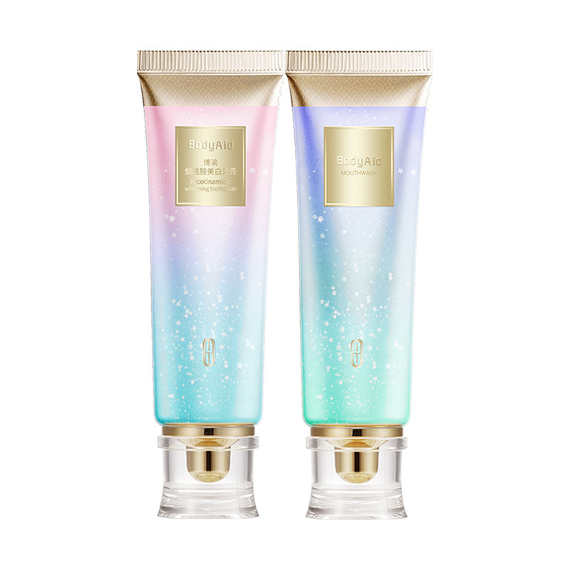 bodyaid博滴烟酰胺亮白+双效牙膏 天猫超市牙膏