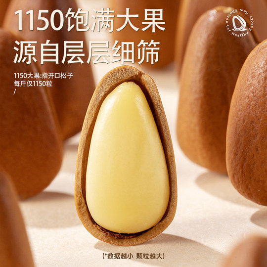 Three Squirrels Extra Large Northeast Specialty Pine Nuts