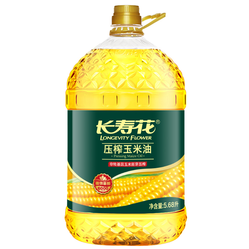 长寿花玉米油5.68L非转基因
