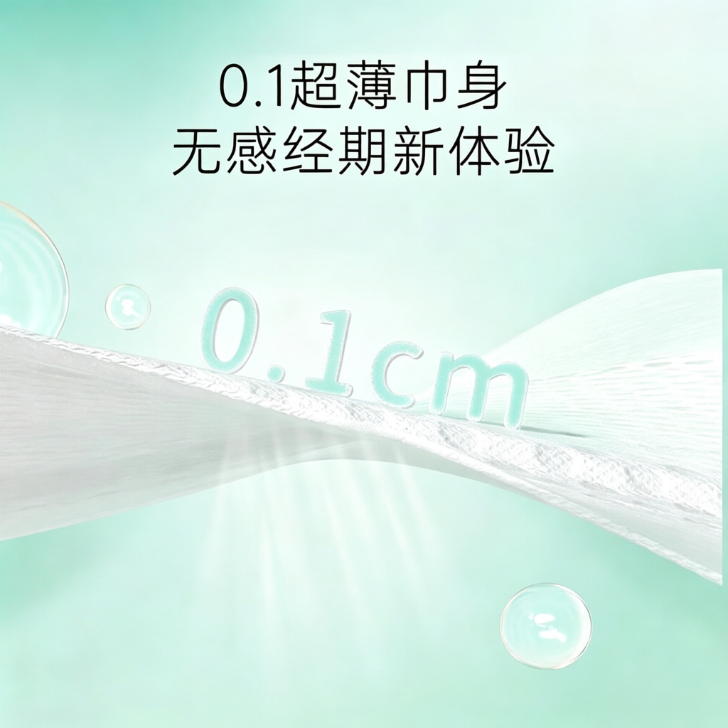 自由点卫生巾空气5片装13包99片日夜用组合装姨妈巾【官方正品】