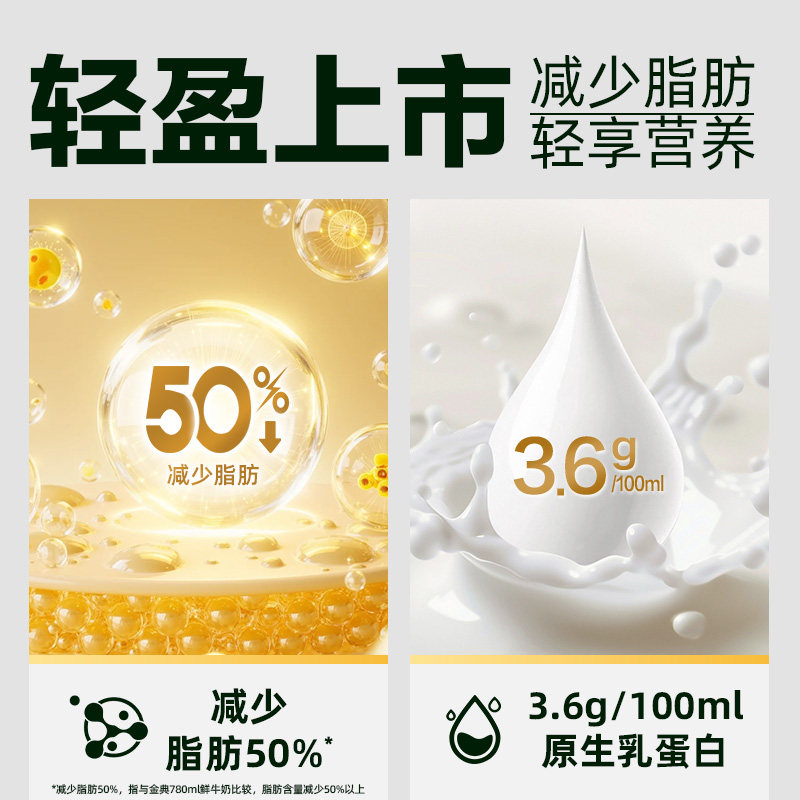 【下拉领优惠】伊利金典鲜牛奶450ml*4+A2有机鲜牛奶 235ml*2