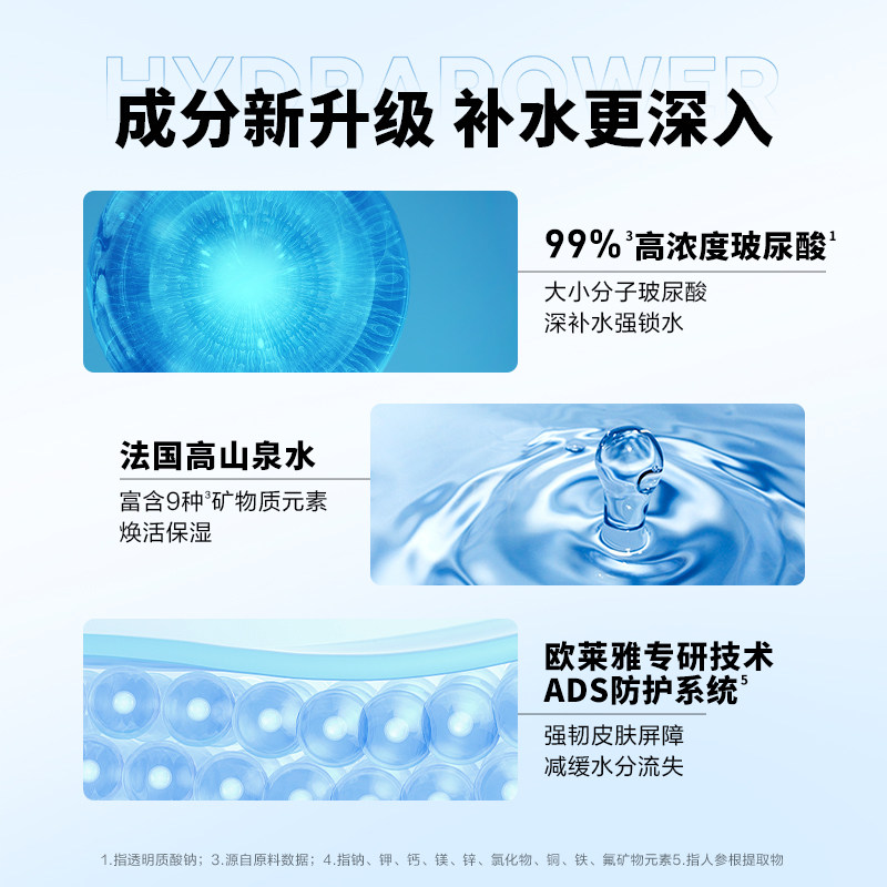 欧莱雅男士男水能水控油补水爽肤水 天猫超市男士爽肤水