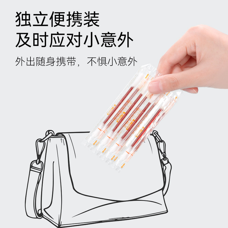 新生婴儿宝宝医用碘伏棉签肚脐带消毒棉棒一次性碘酒棉棒专用正品