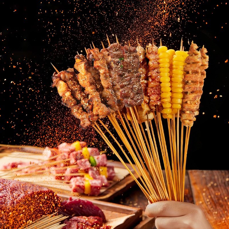 游牧御品 烧烤食材半成品2-3人份烤肉组合新鲜牛肉串羊肉串烤串,淘宝优惠券,粉丝福利购,淘宝优惠卷