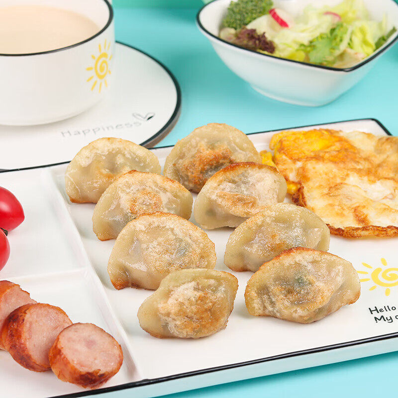 三全灌汤水饺韭菜鸡蛋口味半成品速冻饺子方便速食食品蒸饺煎饺,淘宝优惠券,粉丝福利购,淘宝优惠卷