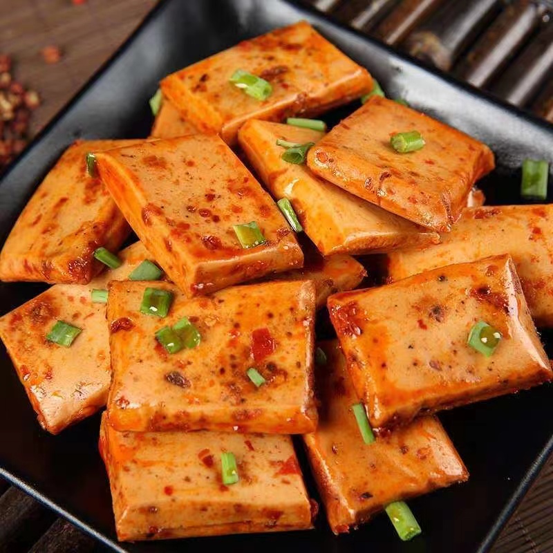 亲嘴兔手磨嫩豆干香辣味休闲零食独立包装Q弹卤味量贩装追剧美食