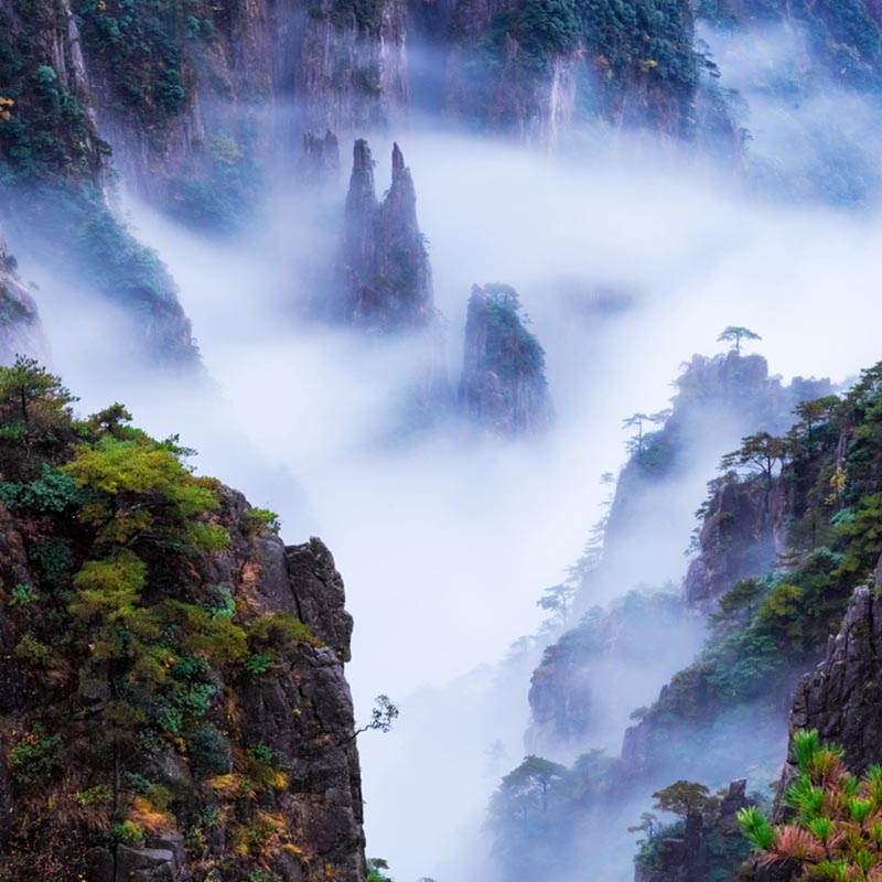 [黄山风景区-云谷索道]黄山风景区云谷索道---南大门 - 图2