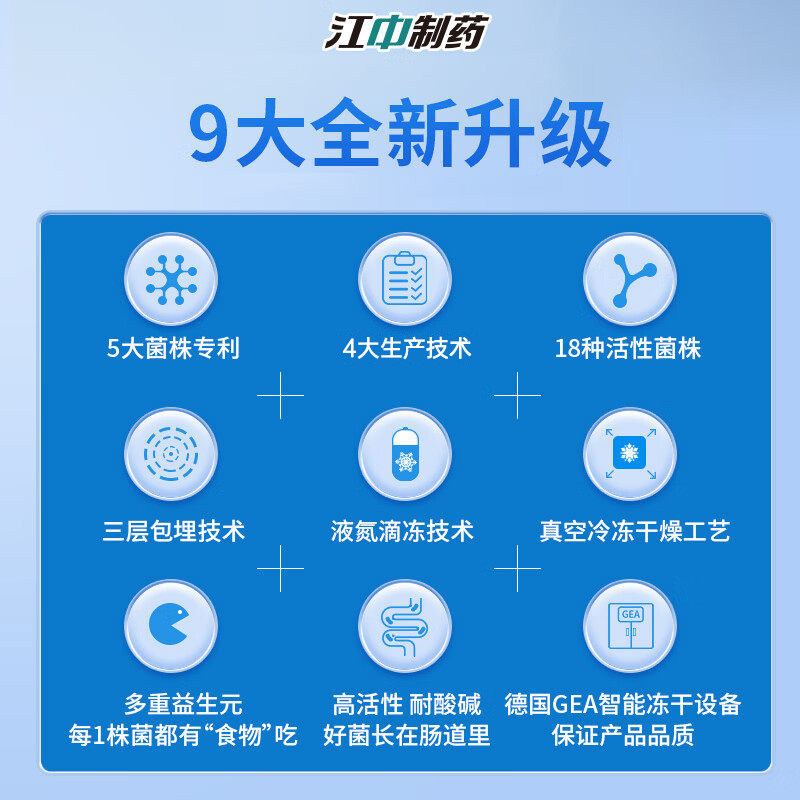 江中制药益生菌粉12000亿大人儿童调理肠胃男女性肠道消化活性菌