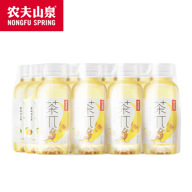 农夫山泉茶π（派）蜜桃乌龙茶250ml*12瓶量贩装茶饮料 - 图2