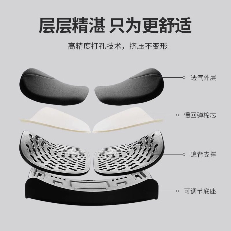 佳奥人体工学靠枕久坐护腰神器抱枕腰垫腰部垫汽车座椅靠背靠垫,淘宝优惠券,粉丝福利购,淘宝优惠卷
