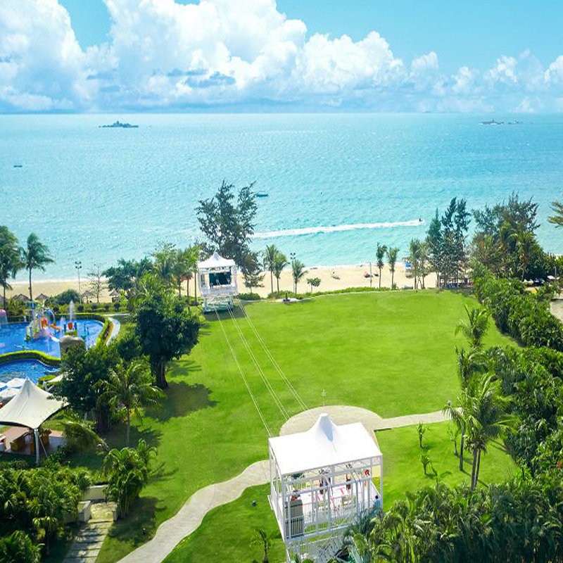 三亚亚龙湾美高梅度假酒店3天2晚亲子酒店家庭度假一线海景房萌宠乐园接送机鸡尾酒套餐