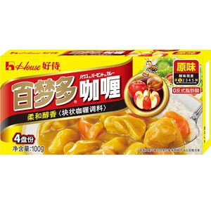 好侍百梦多咖喱原味1号块状咖喱儿童咖喱调味料家用厨房调味