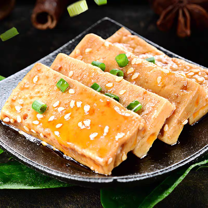 渝美滋Q弹嫩豆腐干解馋零食手磨豆干小吃休闲食品夜宵豆制品整箱 - 图2