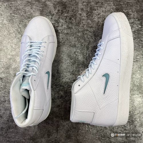 Специальное предложение nike sb Zoom Blazer Mid Little Green Hook Casual Кожаные кроссовки Cu5283-100