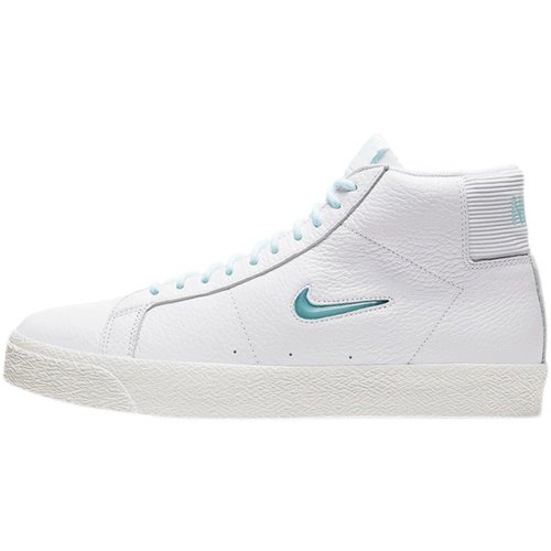 Специальное предложение nike sb Zoom Blazer Mid Little Green Hook Casual Кожаные кроссовки Cu5283-100