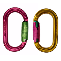 DMM Rock Climbing Ice Exploring Cave Fire O Type Manual Light Weight Automatic Main Lock