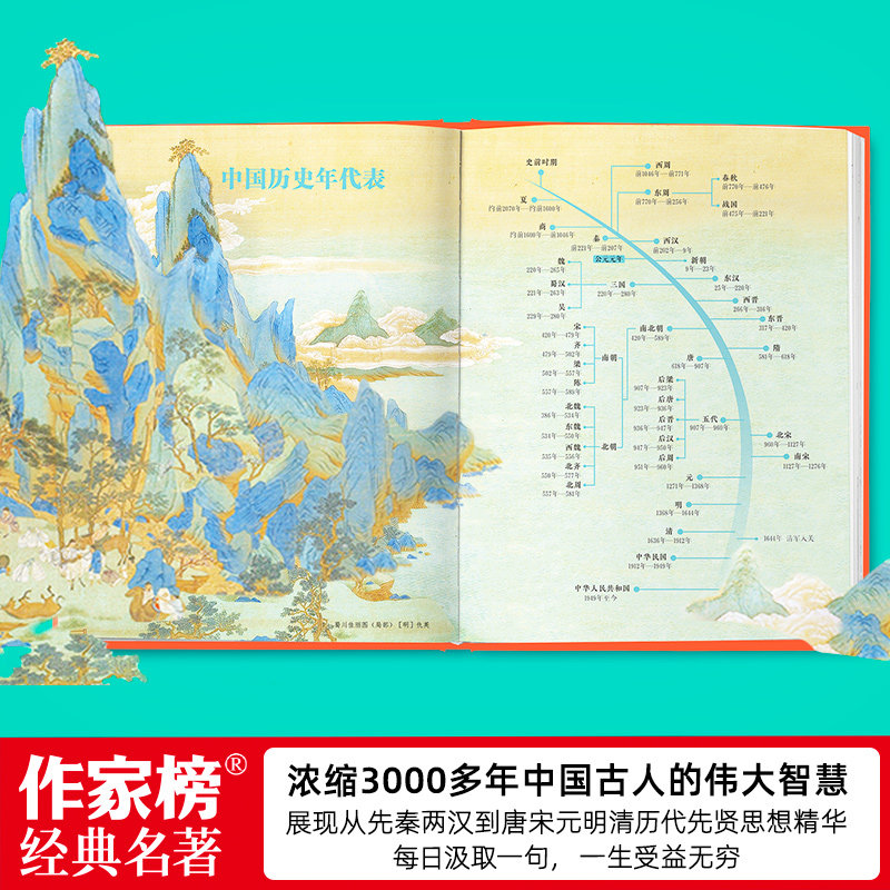 2025每日好词好句作家榜浓缩3000多年古人智慧孩子大人都爱看一生受益无穷中国家庭常备书原文+译文+拼音古文零基础也能轻松读懂
