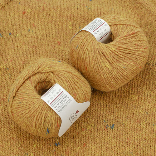 九色鹿毛线9705秋野花色羊毛线手工编织粗的正品多股羊毛线团中粗 - 图1